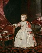 Portrat des Infanten Philipp Prosper Diego Velazquez